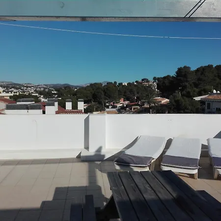 Penthouse Moraira Centrum Extérieur photo